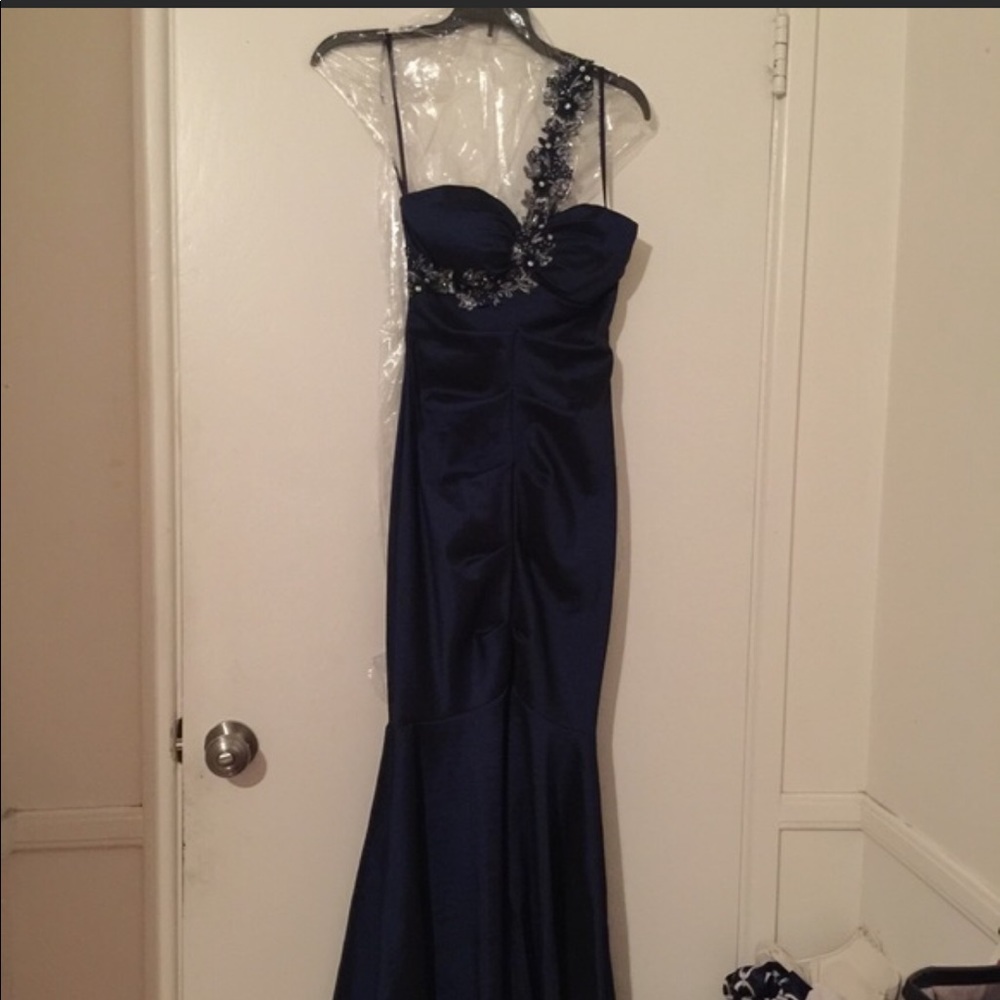 Blue Gown for Prom